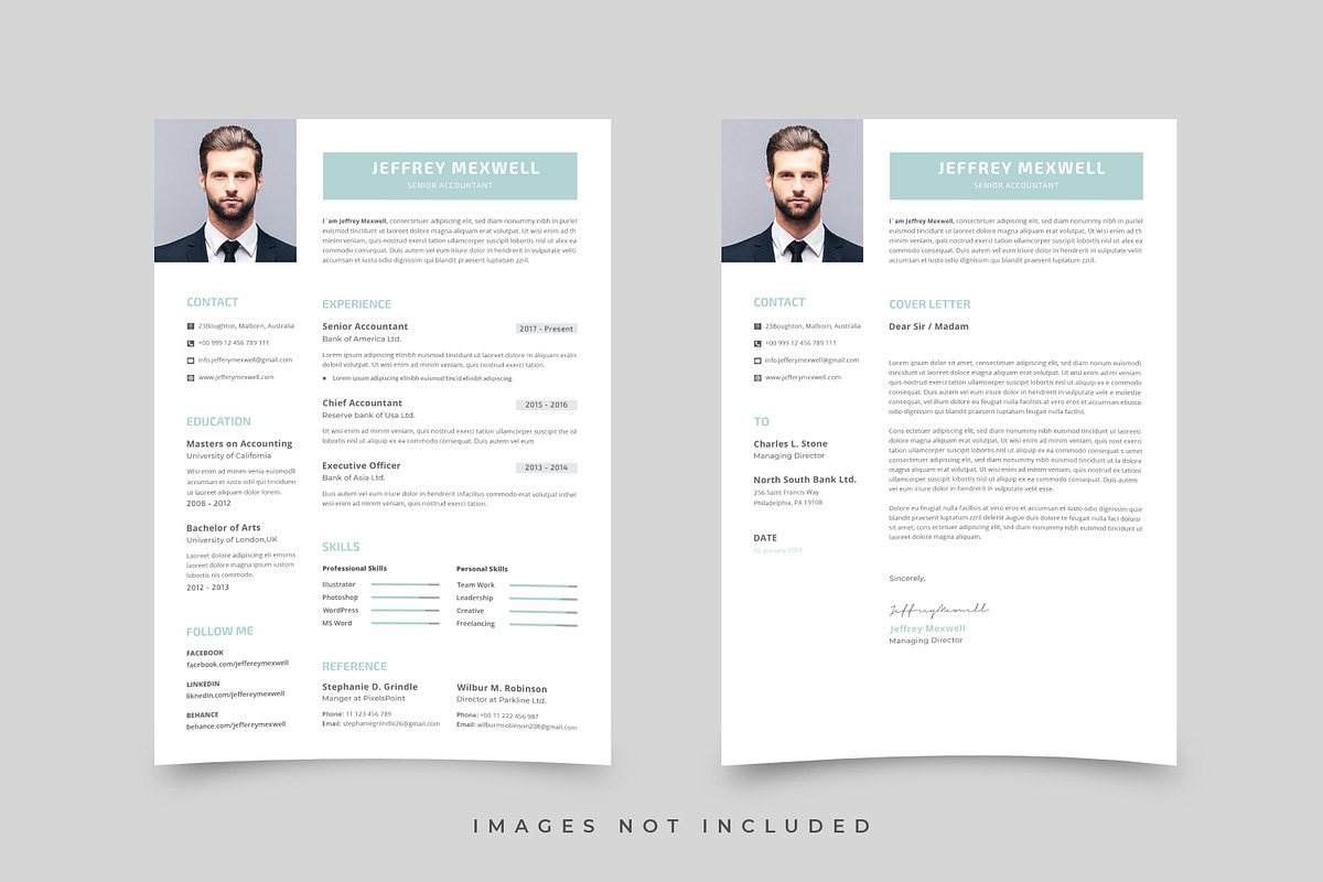 Resume Word, a Resume Template by NanoAgency
