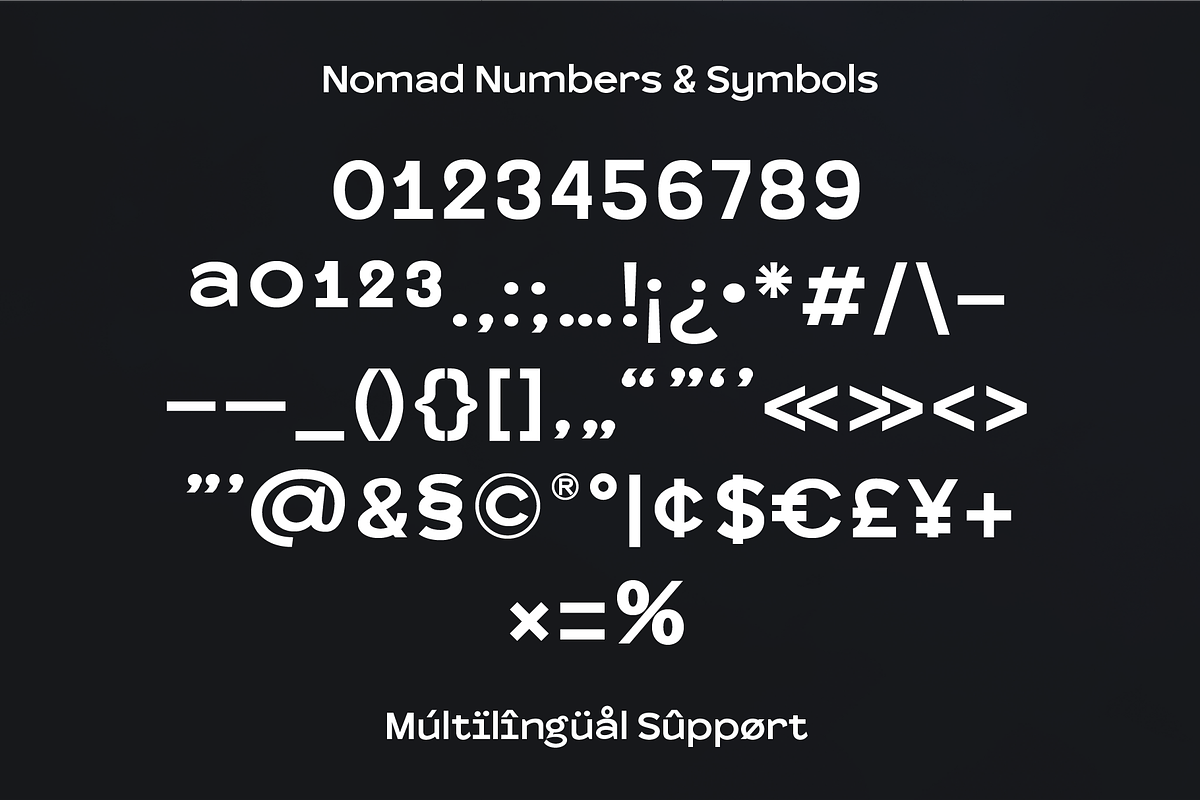 Nomad Modern Sans Serif, a Font by PeanutButter Type (Photo 6 of 8)