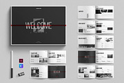 Welcome Book Template Landscape, a Brochure Template by E-Type (Thumbnail 1 of 7)
