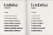 Loubrisa - Playful Branding Fonts, a Serif Font by creativemedialab (Thumbnail 12 of 13)