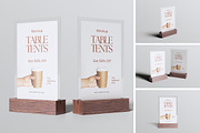 Table Tent Mockup, an Advertising Mockup by HanaSaka_Studio (Thumbnail 1 of 5)