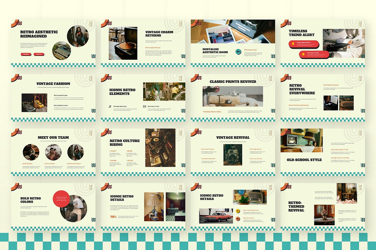 Retro Revival - Keynote, a Presentation Template by AQR Studio (Photo 3 of 3)