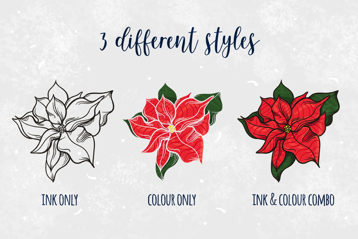 Festive Florals, a Seasonal Illustration by melissadn (Photo 4 of 14)