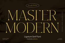 Master Modern -  Ligature Serif Font
