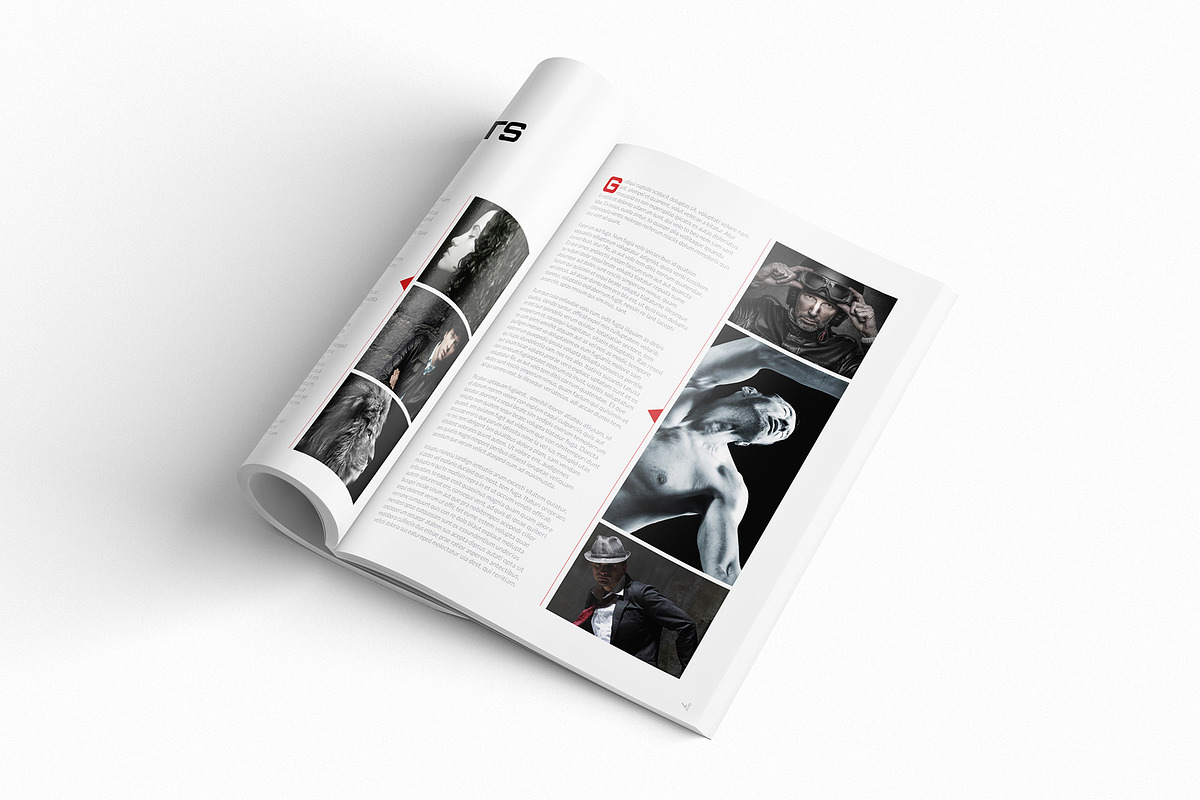 Magazine Template InDesign 15, a Magazine Template by Love Graphic Design (Photo 7 of 20)