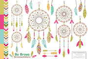 Bohemian Dreamcatcher Illustrations, an Illustration by Amanda Ilkov (Thumbnail 1 of 4)