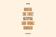 KICKSTAND by Tyler Elise, a Sans Serif Font by tylerelise (Thumbnail 3 of 4)