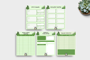 Editable Canva Business Planner