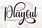 Playful | Script Font, a Handwritten Font by Scratchones (Thumbnail 1 of 9)