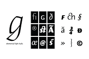 Elemental Sans Pro, a Sans Serif Font by Latinotype (Thumbnail 3 of 4)