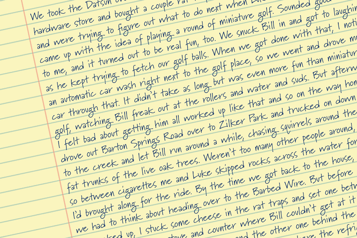 Marydale Regular, a Script Font by Three Islands Press (Photo 3 of 5)