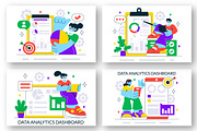 10 Data Analytics Dashboard, a Technology Illustration by denayunebgt (Thumbnail 3 of 4)