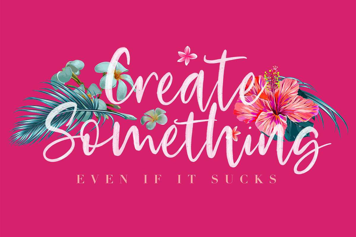 Rosetta SVG Color Font, a Script Font by StereoType (Photo 9 of 13)