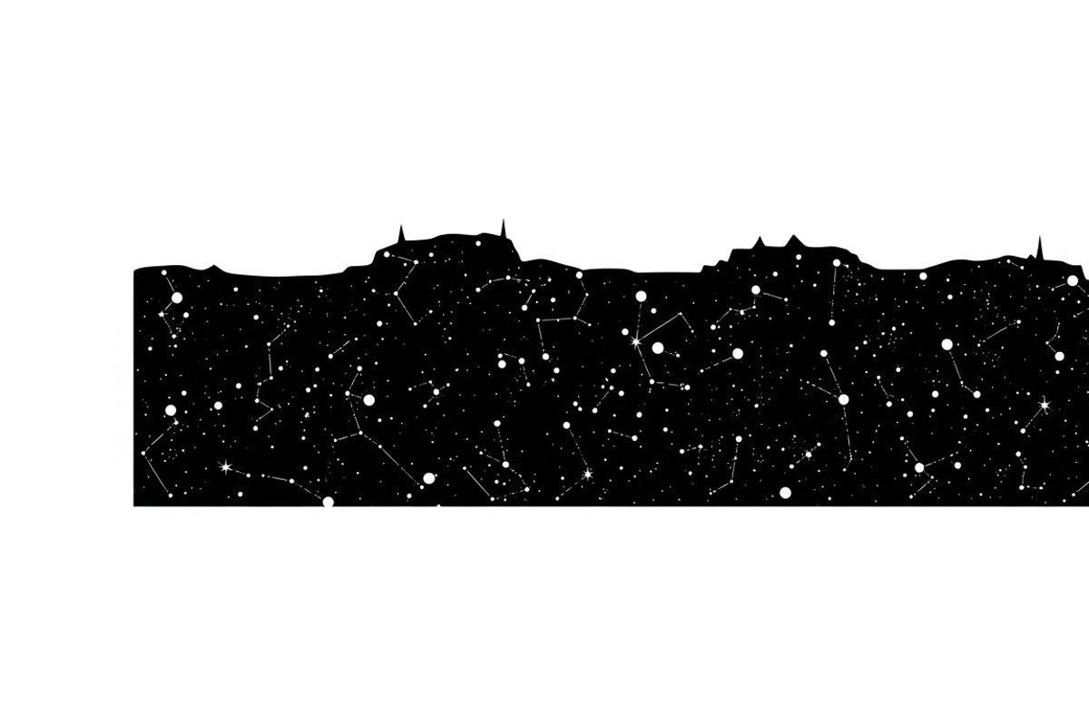 Elegant custom star map wall panel, an Illustration by Amazin_art (Photo 15 of 36)
