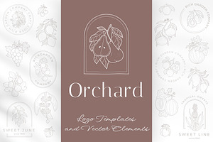 Orchard Logo Elements And Templates