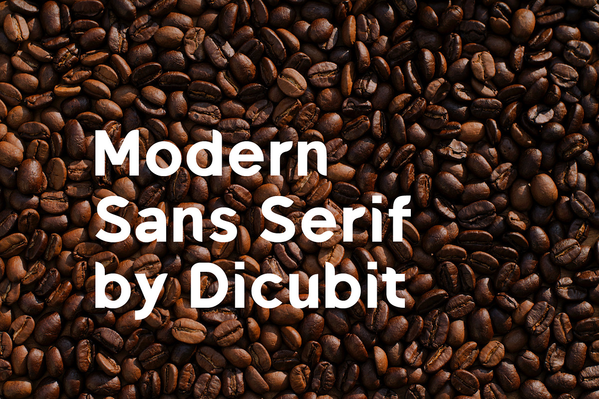 Merau Modern Sans Serif Font, a Sans Serif Font by Dicubit (Photo 2 of 5)