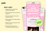 Mailchimp Campaign Templates, an Email Template by The Pixel Palace (Thumbnail 3 of 9)