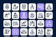 School Education Icons Set, a Solid Icon by Vectors Market (Thumbnail 7 of 8)
