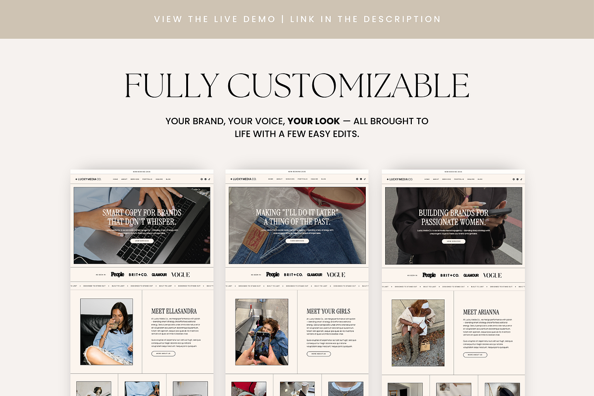 Showit Website Template | Agency, a Websites & App Template by Rosetta Lane Design (Photo 7 of 10)