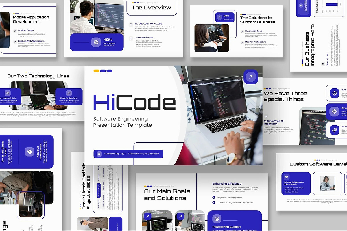 Software Engineering Google Slides, a Presentation Template by Fit-tee (Photo 1 of 10)