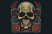 62 t-shirt designs. Big musical bund, an Animal Illustration by Fractal fonts & graphics (Thumbnail 36 of 63)