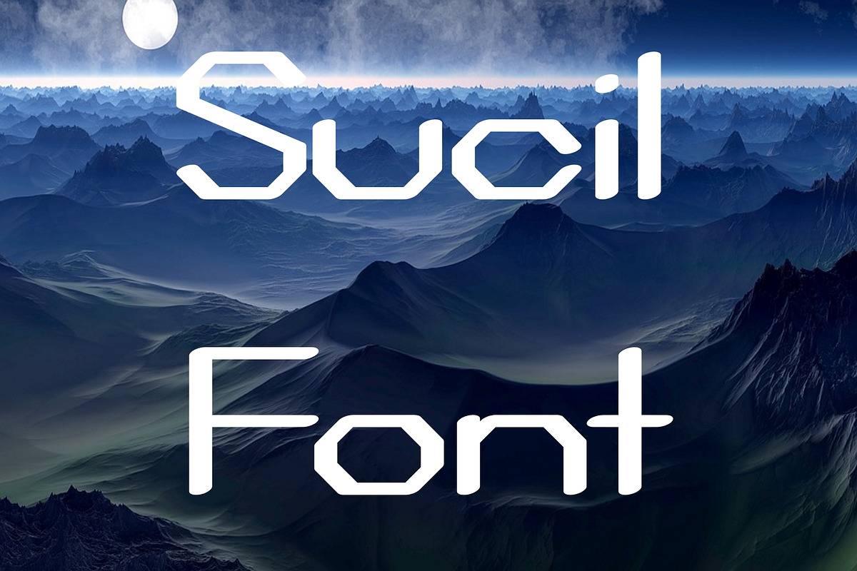 Sucil Font preview 3