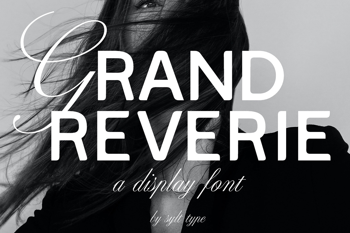 Grand Reverie Display Font, a Sans Serif Font by Sylt Type (Photo 2 of 6)