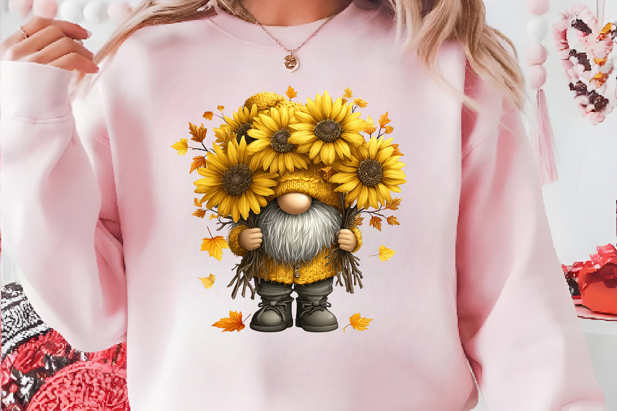 Whimsical Autumn Gnome Clipart, a Seasonal Illustration by CreationArt (Photo 4 of 6)