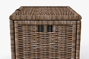 Wicker Rattan Chest Ikea Byholma, an Object 3D Model by Markelos (Thumbnail 4 of 10)