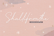 Shallifronthe A Monoline Script, a Script Font by Allouse Studio (Thumbnail 1 of 10)