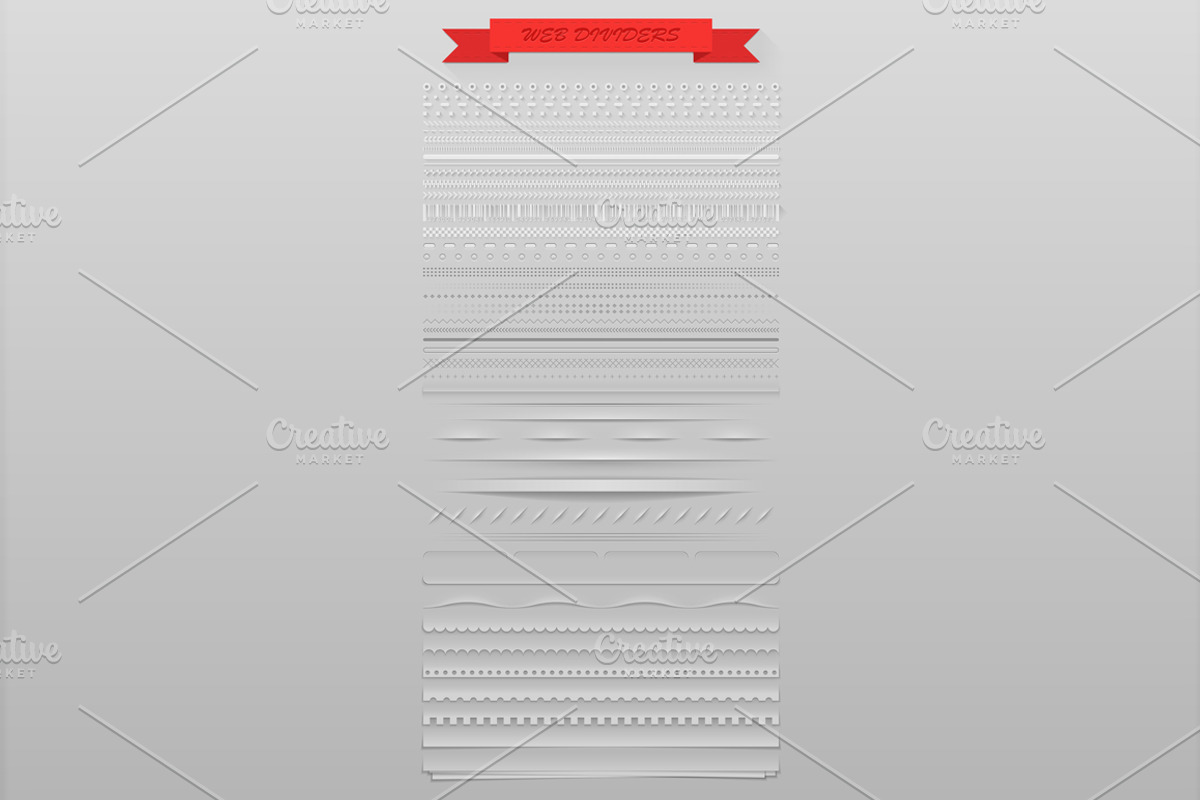Web dividers, a Templates & Theme by Maxim_Basinski (Photo 4 of 4)