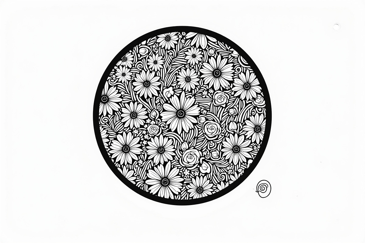 Beautiful Floral Mandala Clipart, an Illustration by hafijul (Photo 3 of 9)