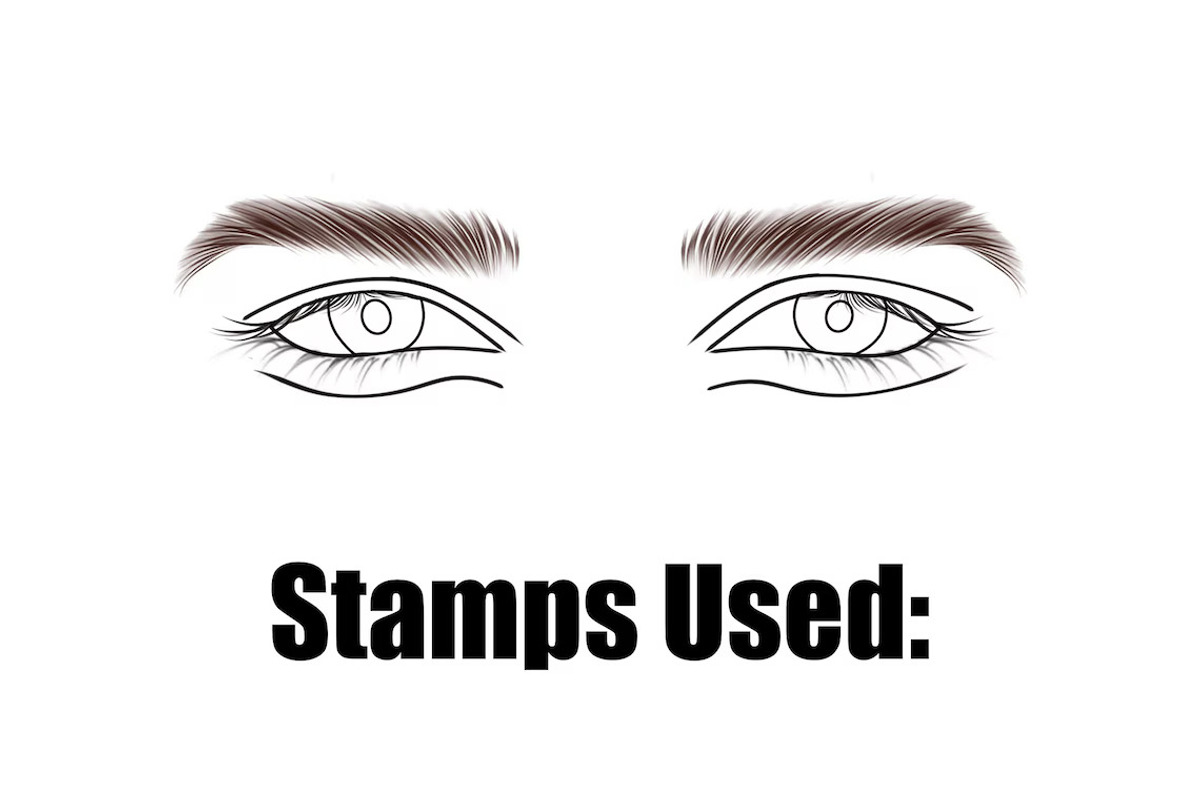 Procreate Male Eye Stamps Bundle, a Brush Add-On by OneBerryCreations (Photo 4 of 5)