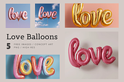 Love Balloons - Stock Images, an Arts & Entertainment Photo by Picturesque Stories (Thumbnail 1 of 6)