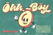Flicking - Groovy Retro (Shadow), a Script Font by Dharmas Foundry (Thumbnail 5 of 13)