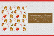 Christmas Doodles Graphic Set, a Pattern Graphic by Drafts n Doodles (Thumbnail 6 of 6)