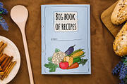 Cookbook. Set of vector elements., a Food Illustration by Design by Irihaha (Thumbnail 1 of 7)
