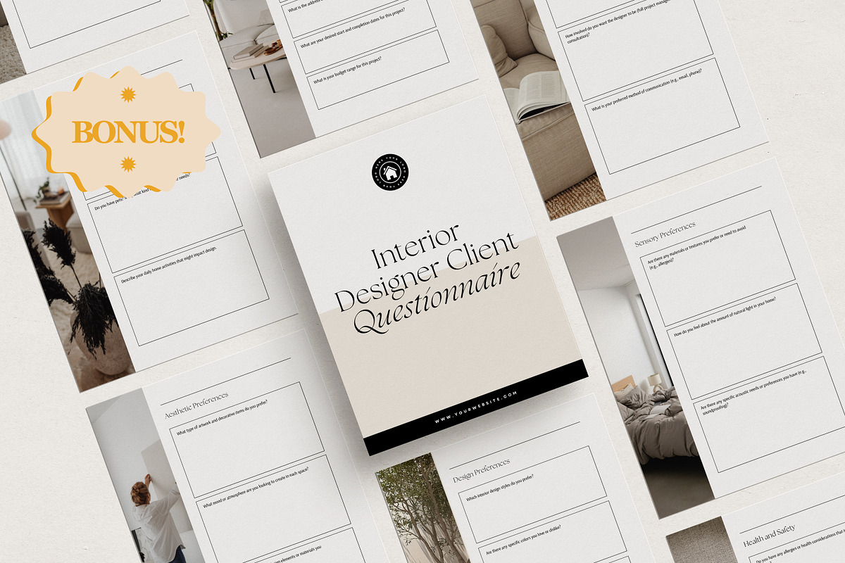 Interior Designer Service Guide, a Marketing Template by HelloKarla (Photo 10 of 10)