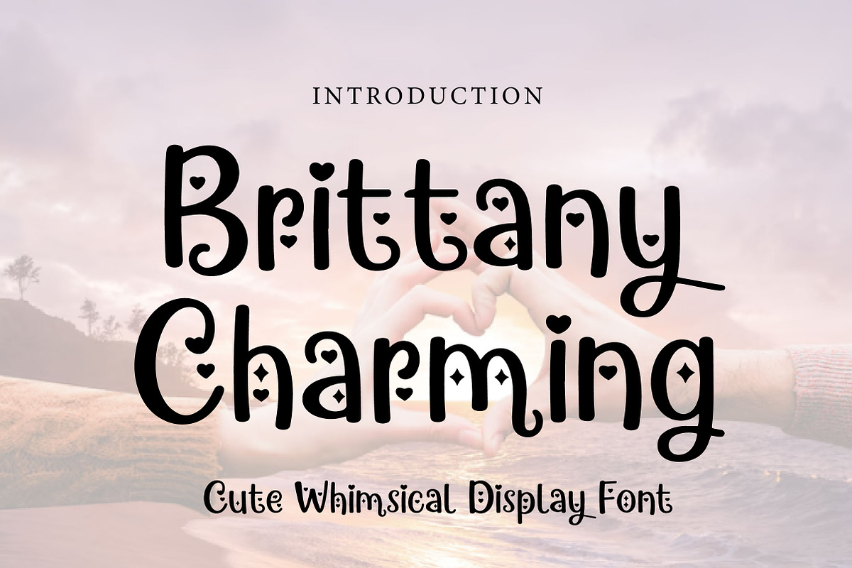 Brittany Charming, a Handwritten Font by Wow Magic (Photo 1 of 3)