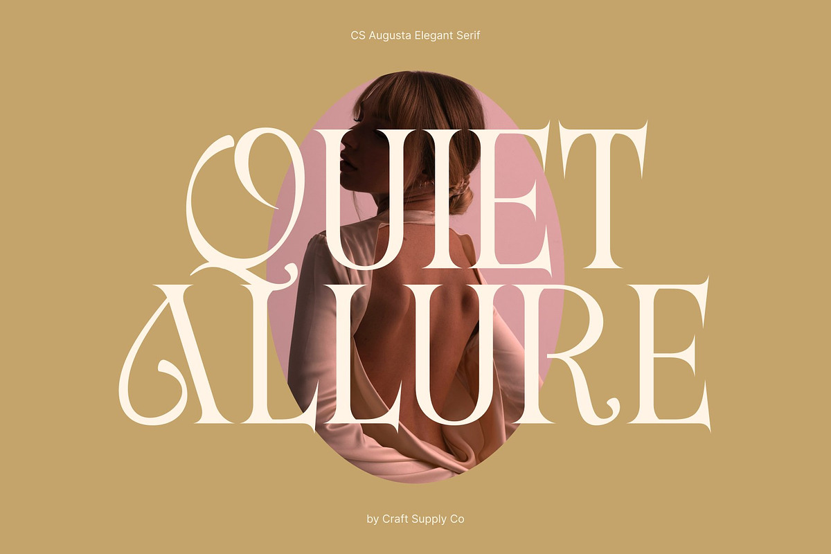 CS Augusta – Elegant Serif Font, a Serif Font by Craft Supply Co. (Photo 5 of 8)