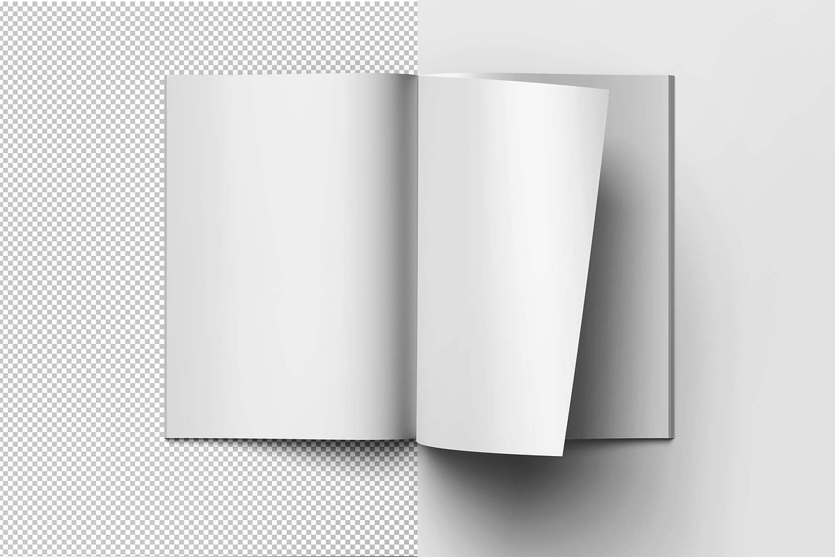 Magazine - A4 Brochure Mockups, a Books & Magazine Mockup by graphiccrew (Photo 11 of 15)