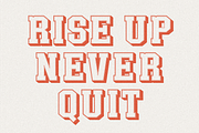 Bullsy College 3D, a Serif Font by Marvadesign (Thumbnail 3 of 7)