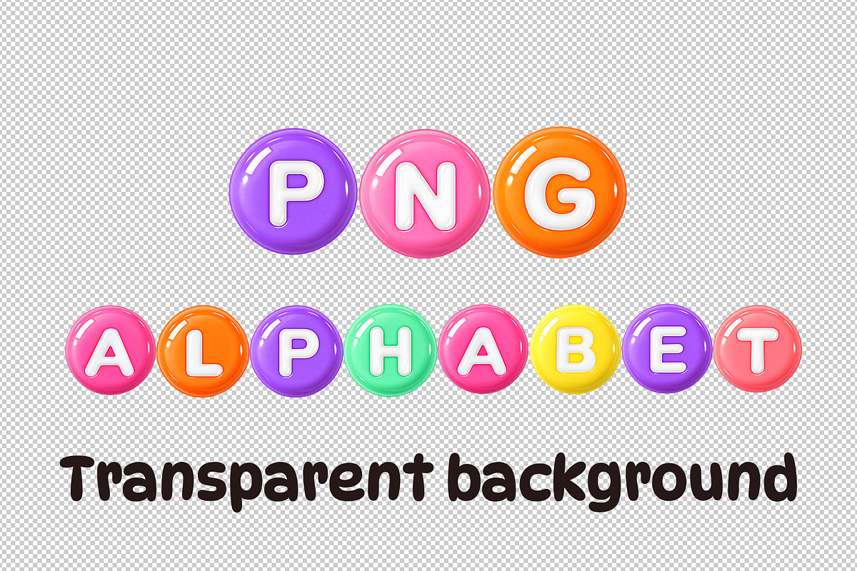 Beads Alphabet & Numbers Clipart, an Object Graphic by NataKa (Photo 2 of 5)