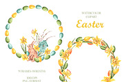 Easter traditions watercolor set., an Illustration by SabinaWatercolorArt (Thumbnail 10 of 18)