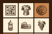 Vintage Cultures and Civilization, a Person Illustration by Creative Stall (Thumbnail 21 of 33)
