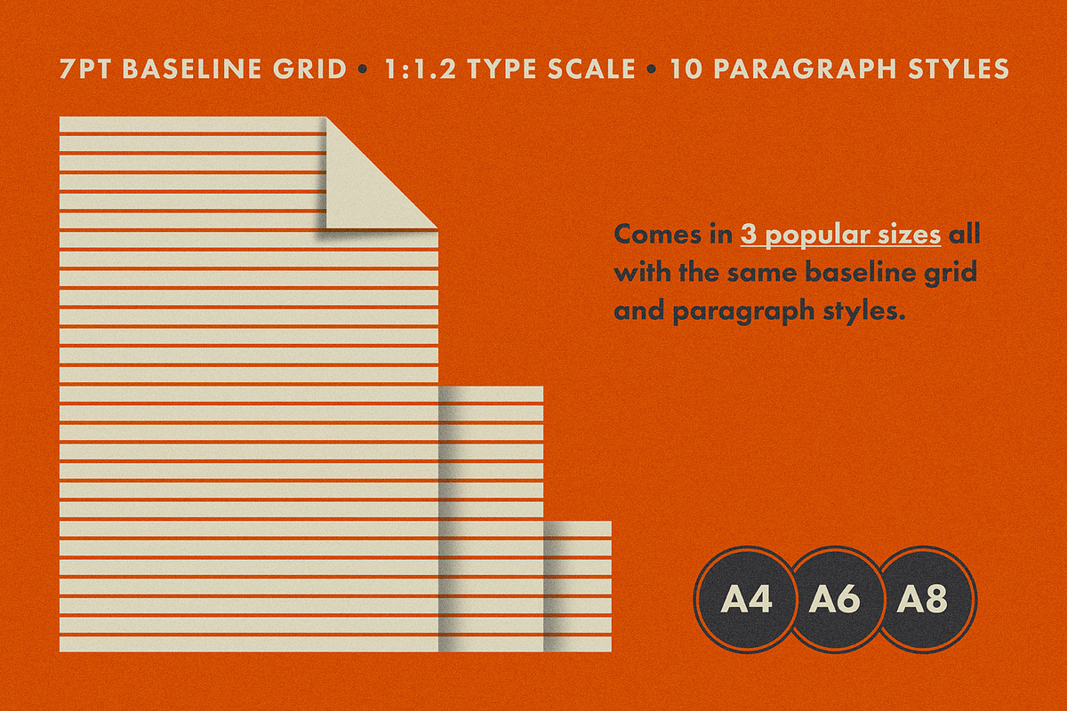 Baseline Boilerplate A4, a Magazine Template by Hobo Creative Co. (Photo 4 of 4)