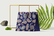 Rainbow paisley, a Pattern Graphic by kateja (Thumbnail 9 of 10)