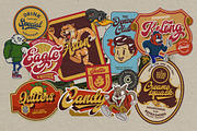 Harland Vintage With Bonus, a Script Font by Fortunes Co (Thumbnail 14 of 14)