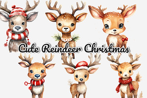 Cute Reindeer Christmas