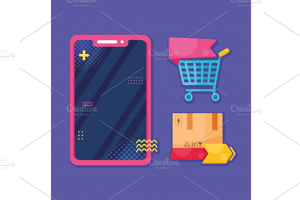 three sale commercial tags, an Object Illustration by studiogstock